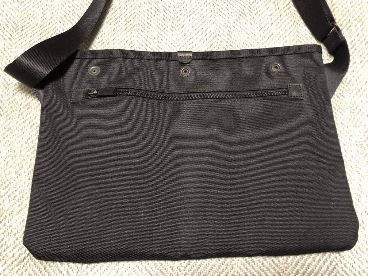 未使用品 PORTER ポーター ミュゼット サコッシュ 黒 ブラック ショルダーバッグ MUSETTE_画像5