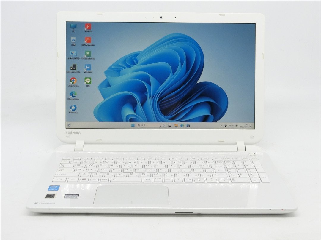WEBカメラ/中古/15型/ノートPC/Win11/爆速SSD256GB/8GB/Corei5　4210U/TOSHIBA　B35/35MW　 新品無線マウス　WPS office2搭載