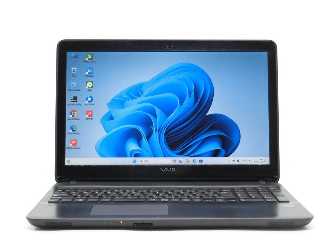Win11Home/カメラ内蔵/15.6型/ノートPC/爆速SSD256GB/8GB/Celeron 2957U/SONY VJF152 テンキー/HDMI/Bluetooth WPS office2搭載