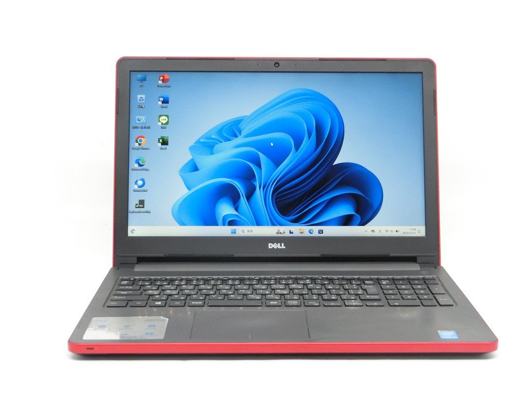 Win11H/カメラ内蔵/HDMI/無線WIFI/USB3.0/15.6型/ノートPC/高速SSD256GB/8GB/corei3　5005U/DELL　inspiron　5558 WPS office2搭載
