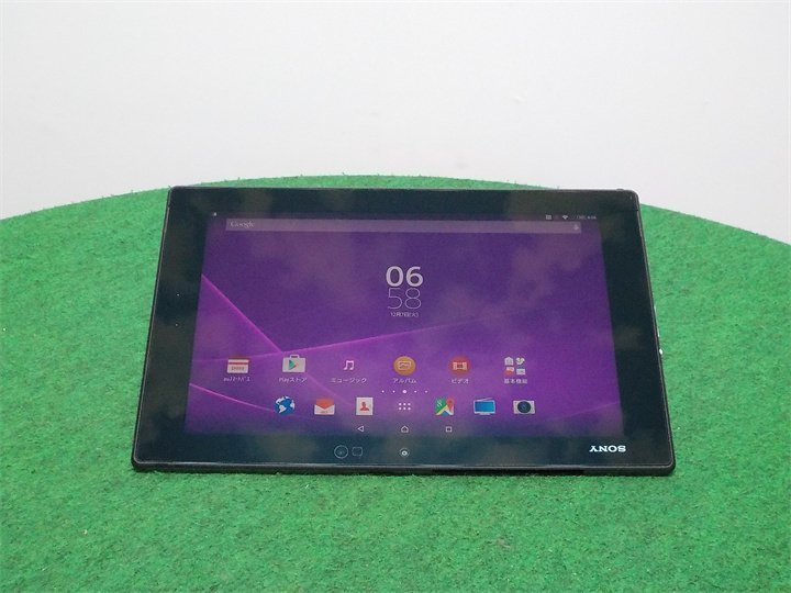 au SONY Xperia Z2 Tablet SOT21 ブラック タブレット 中古　動作確認済み　送料無料_画像1