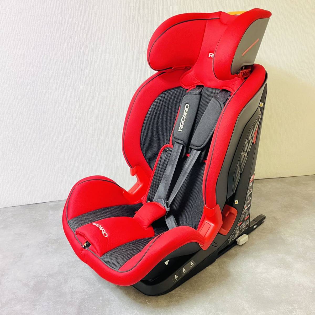 送料無料　美品　RECARO レカロ J1 Duo Plus ジュニアシート　ISOFIX_画像8