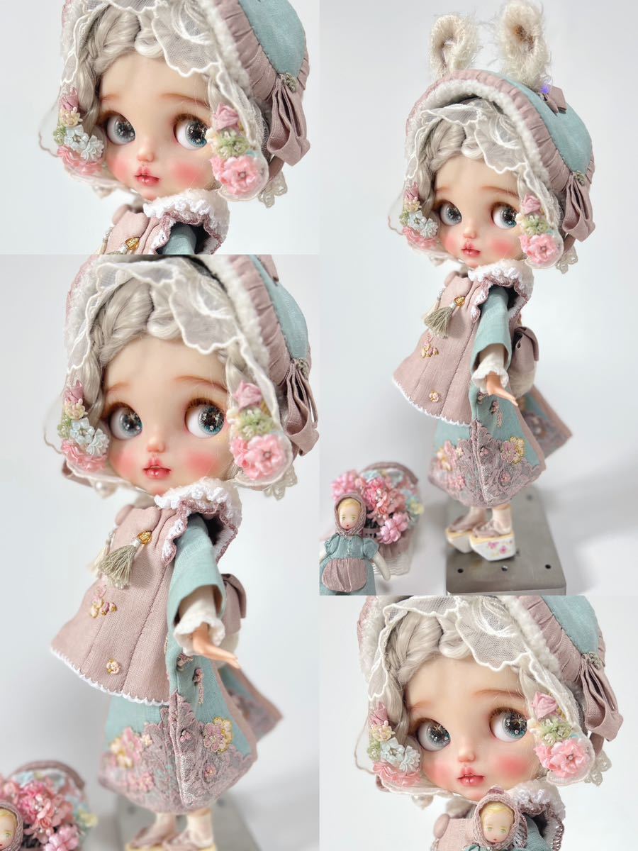 Princesspea ブライスone-off outfit お正月うさぎ13点セットネオブライス blythe カスタムブライス _画像3