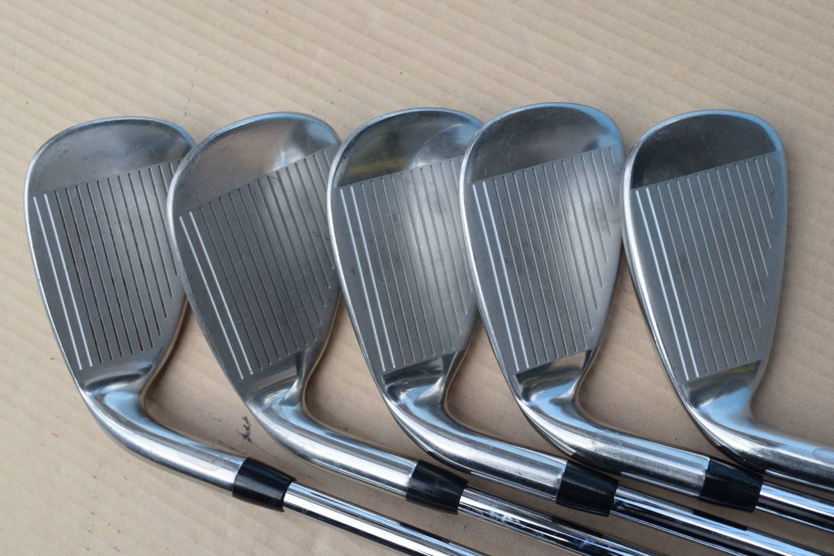 G0170 Y テーラーメイド TaylorMade rXLアイアン 6,8,9.S.P 5本セット オリジナルスチールシャフト フレックスR_画像3