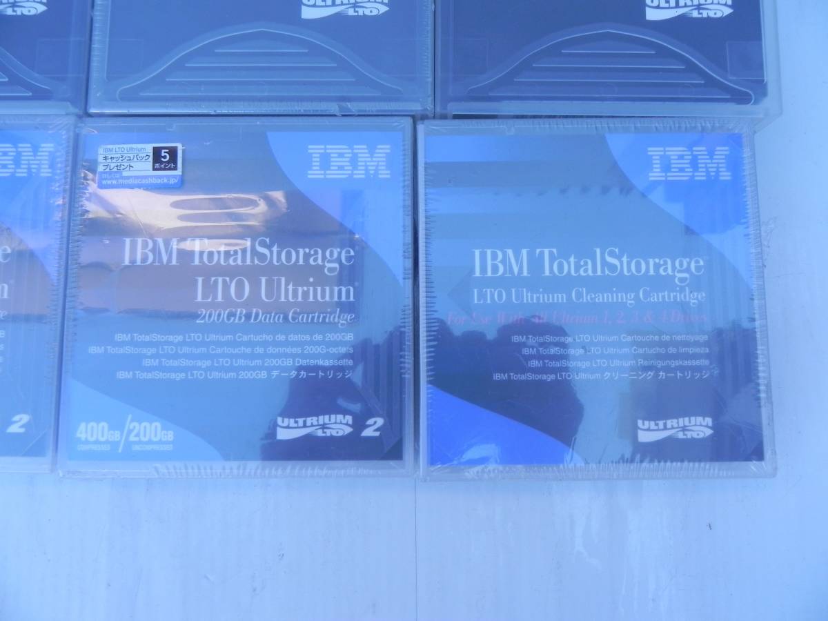 E5885 Y 【12個セット】 IBM Total Storage LTO２ Ultrium & Imation Ultrium LTO 200GB 400GB。。。 データ テープ カートリッジ_画像5