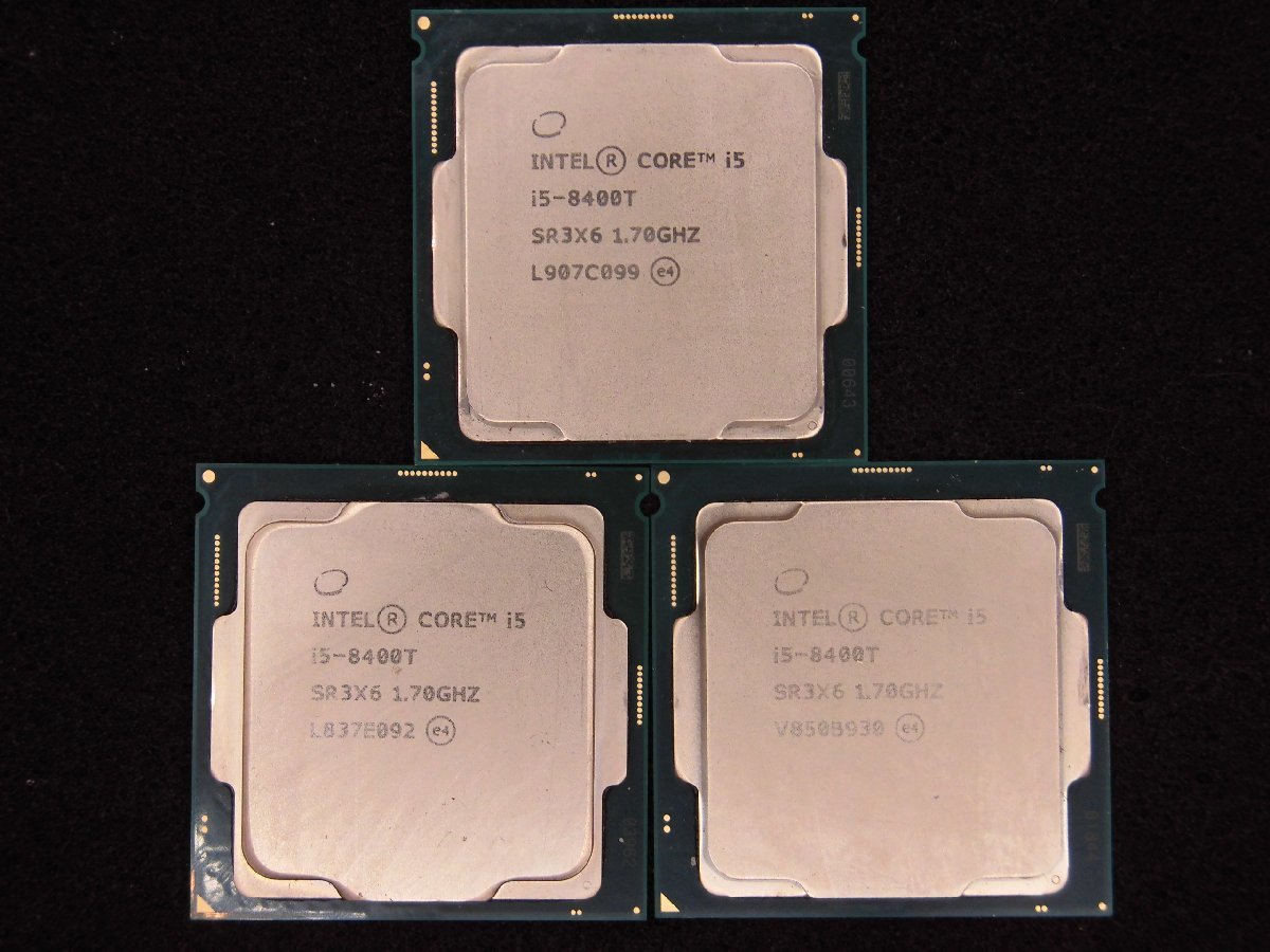 【T187】CPU★Core i5-8400T 1.70GHz 5個セット_画像1