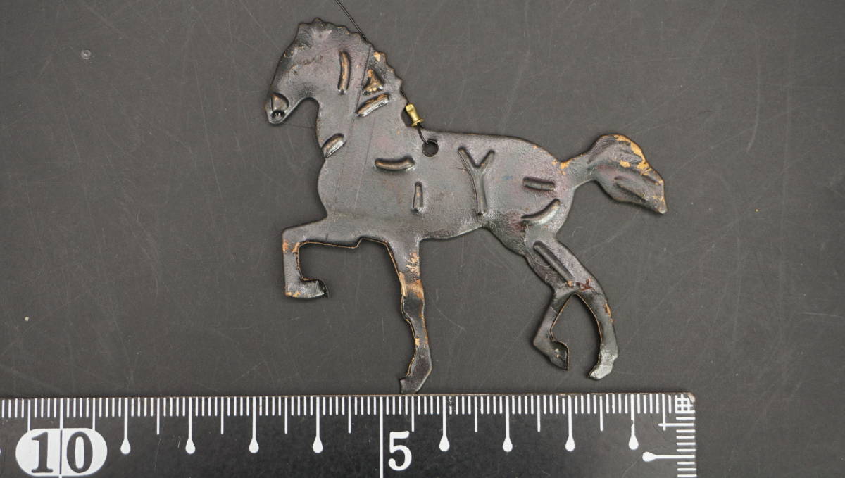  белый лошадь лошадь ветряной колокольчик украшение предмет * стоимость доставки 210 иен (DX6244