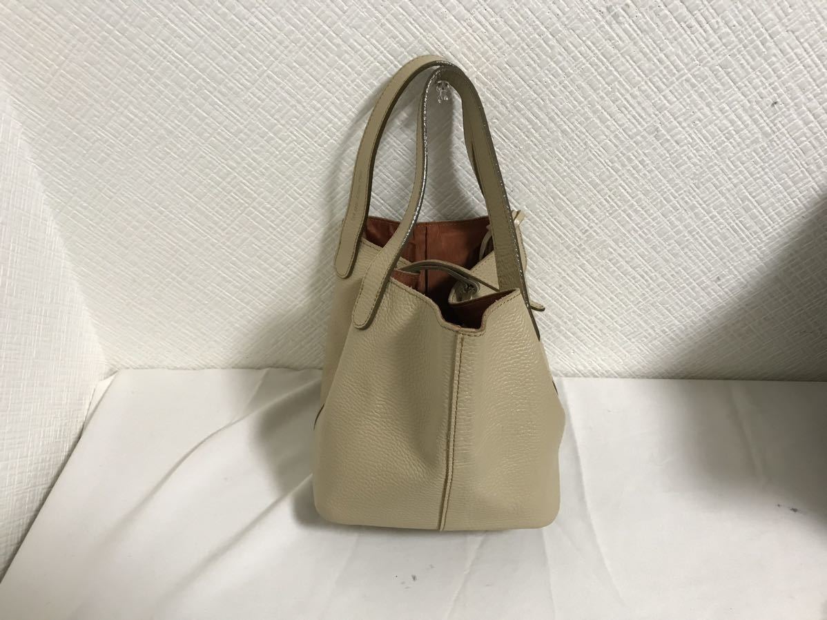 本物ルサックアダムLes sacs Adam1980本革レザーミニトートハンドバッグトラベルビジネスボストンバックメンズレディースグリーン緑日本製_画像1