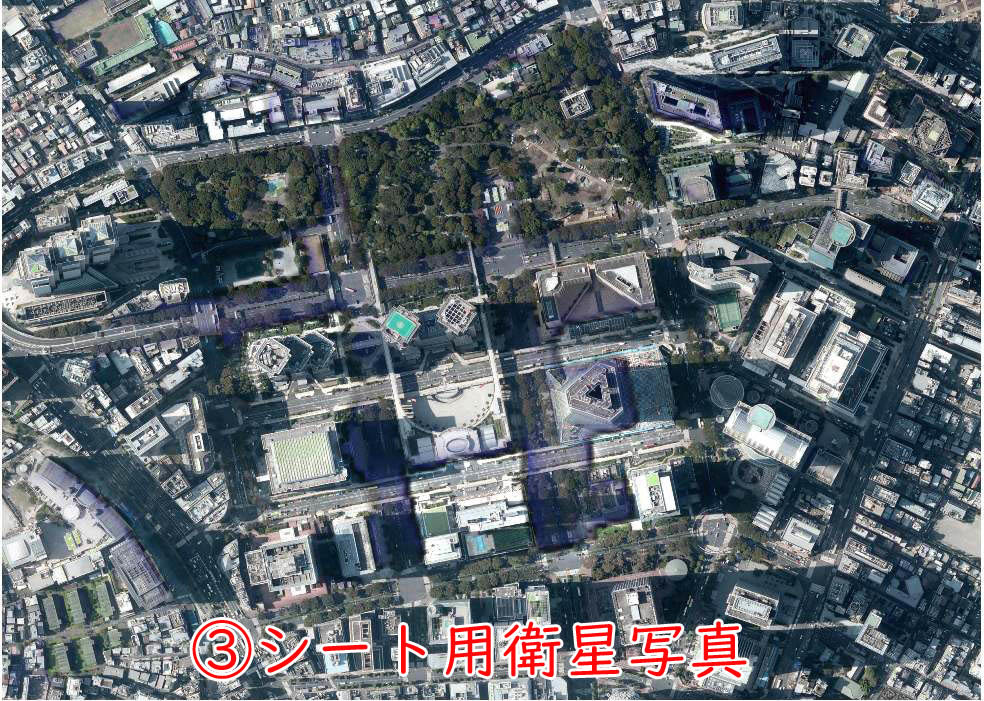 国土交通省の整備した３D都市データを活用した都市模型組立てキット　新宿区　東京都庁　スケール1/4000　(透明ケースは別売り)　_画像6