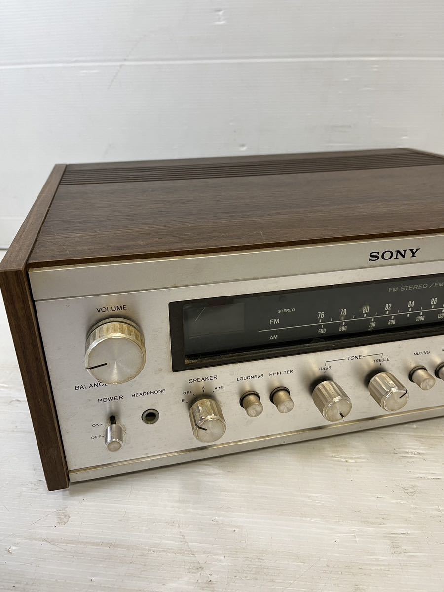 1-165 SONY FM/AMステレオレシーバー STR-7035 直接引き取り可_画像4