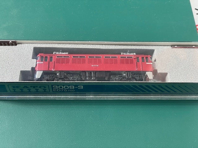 未使用品 KATO 3009-3 ED75 700 直接受け渡し可_画像3