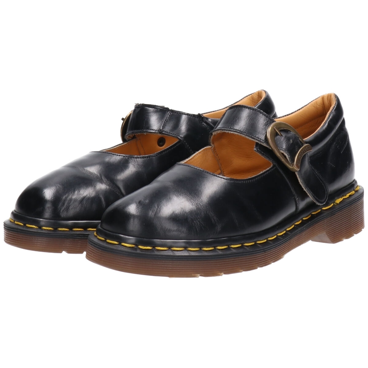 古着 ドクターマーチン Dr.Martens The Original ストラップシューズ 英国製 4 レディース22.5cm /saa009534_画像1