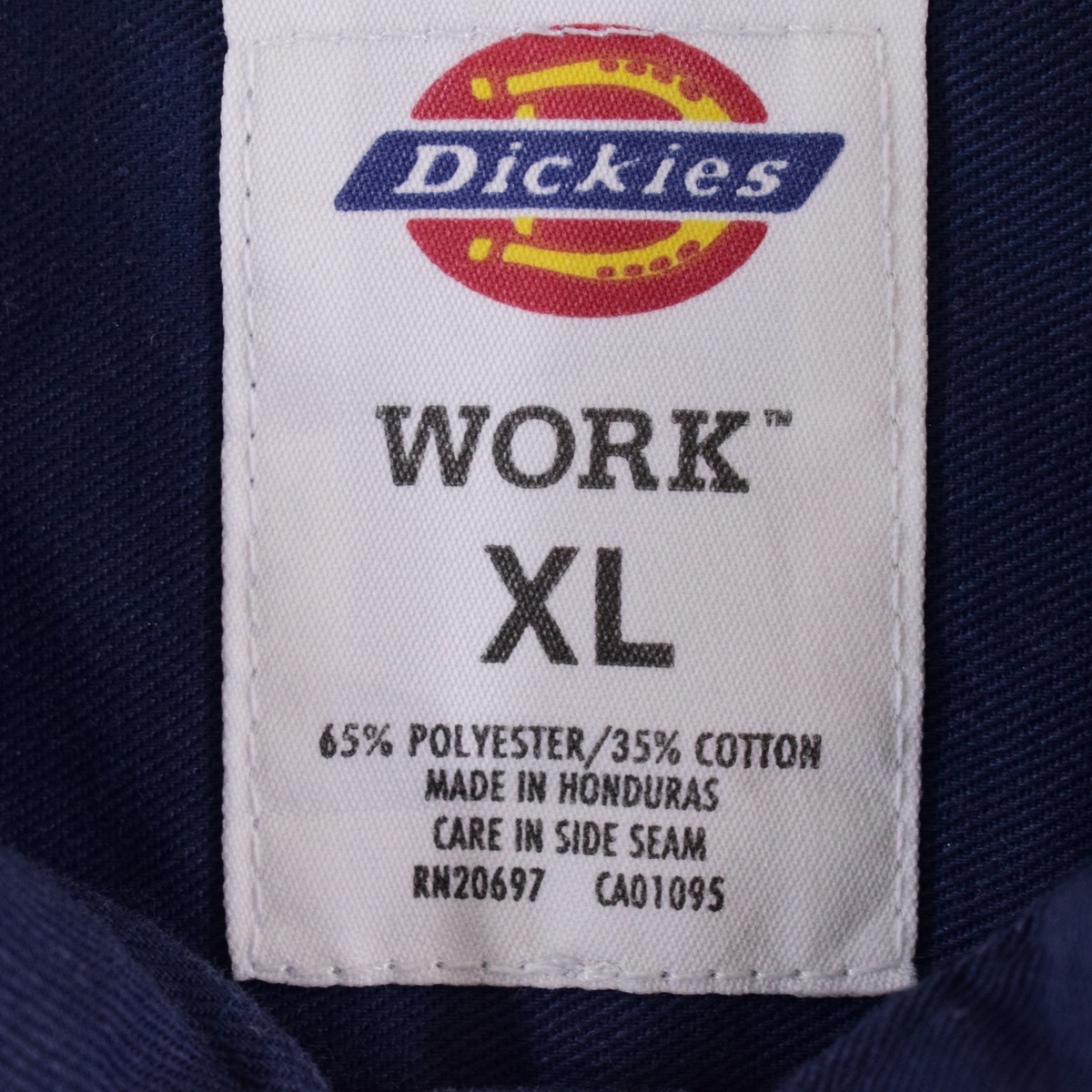 古着 ディッキーズ Dickies WORK 半袖 ワークシャツ メンズXL /eaa331244 【LP2311】_画像3