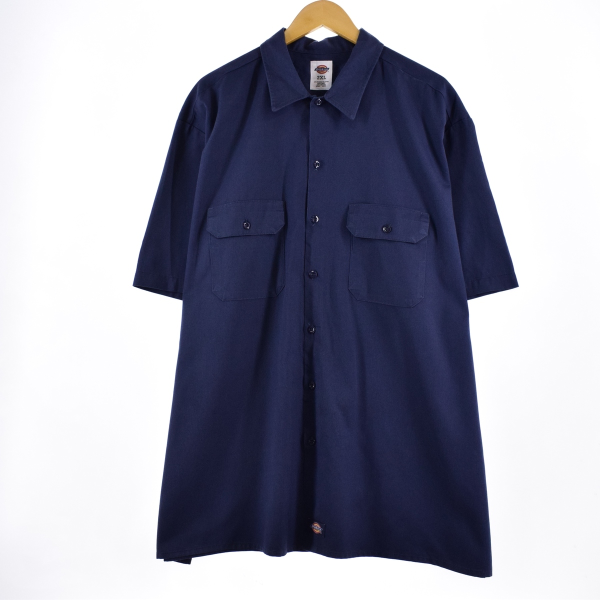 古着 ディッキーズ Dickies 半袖 ワークシャツ メンズXXL /eaa328369 【LP2311】_画像1