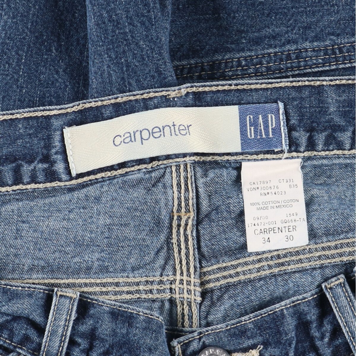  old clothes Gap GAP CARPENTER Denim painter's pants men's w34 /eaa395331