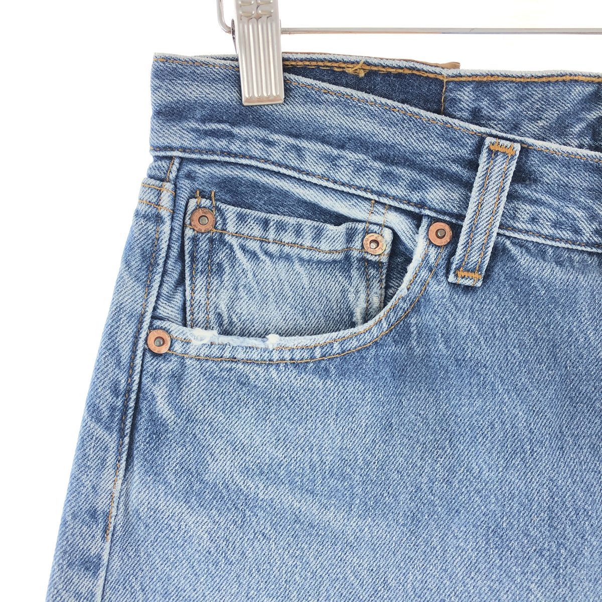 古着 90年代 リーバイス Levi's 501-0115 ストレートデニムパンツ USA製 メンズw30 ヴィンテージ /taa003197_画像6