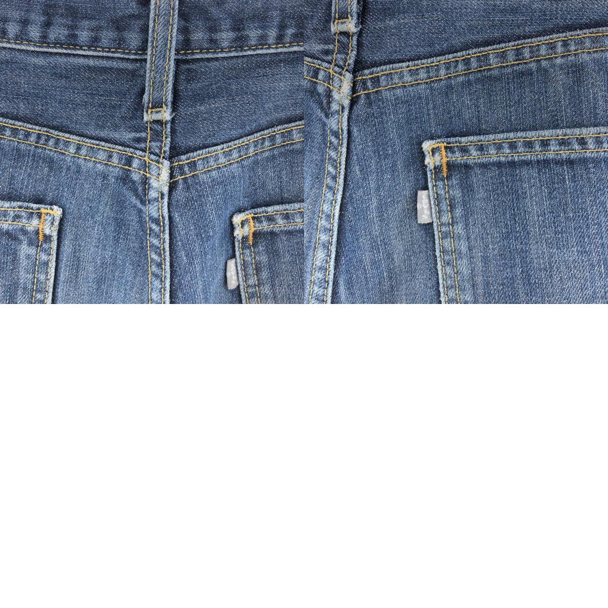 古着 00年代 リーバイス Levi's SILVER TAB シルバータブ LOW+LOOSE ロールーズ デニムパンツ メンズw36 /taa003194_画像10