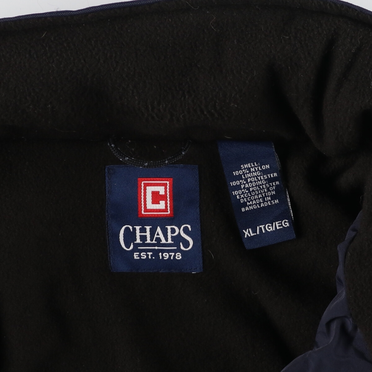 古着 チャップス CHAPS ナイロンジャケット メンズXL /eaa405324_画像4