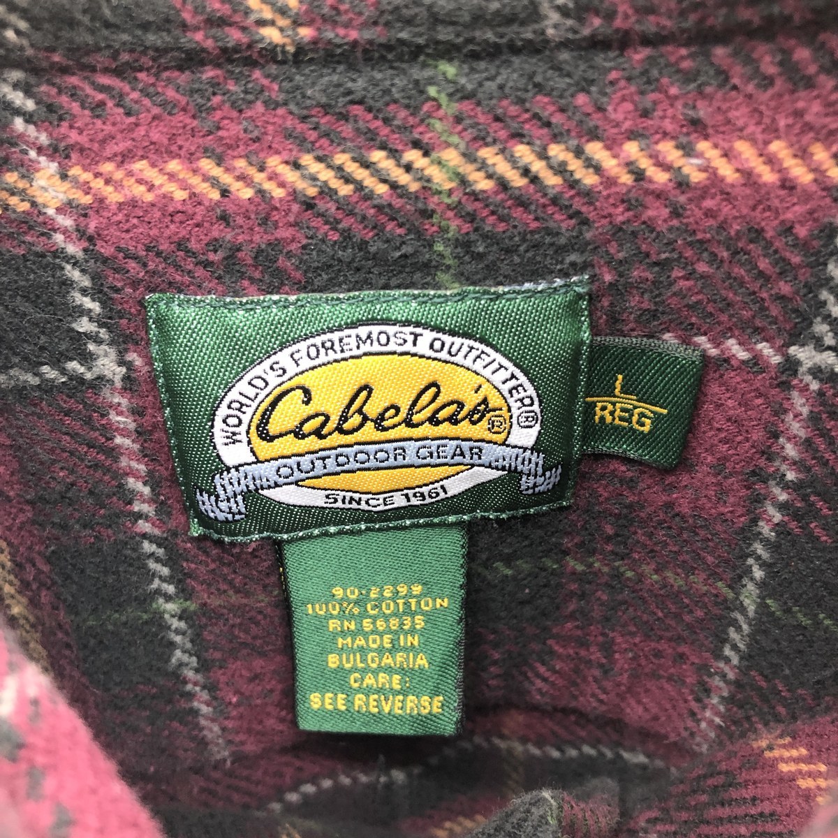 古着 カベラス Cabelas 長袖 ヘビーネルチェックシャツ メンズL /eaa397642_画像3