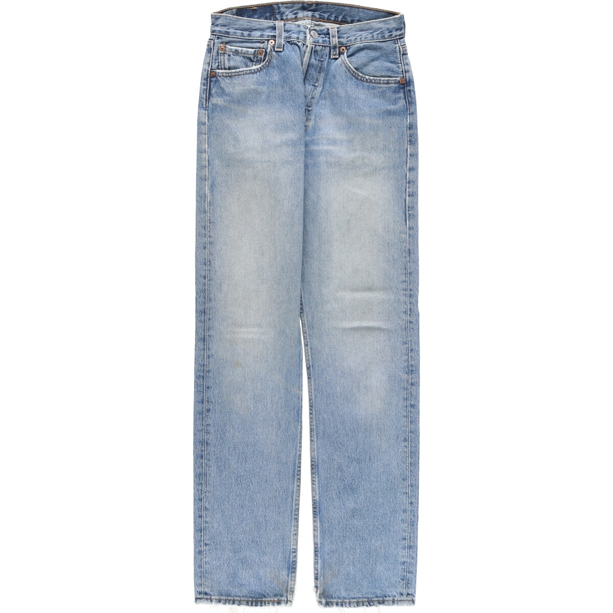 古着 00年代 リーバイス Levi's リーバイス501 FOR WOMAN ストレートデニムパンツ USA製 レディースL(w28) /eaa405403