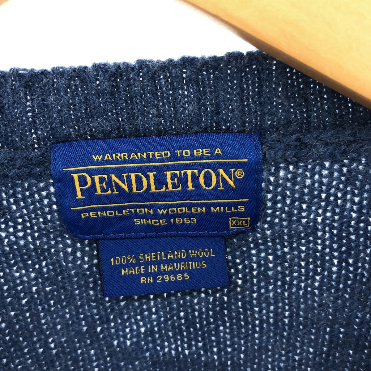 古着 ペンドルトン PENDLETON ウールニットセーター メンズXXL /eaa405576_画像3