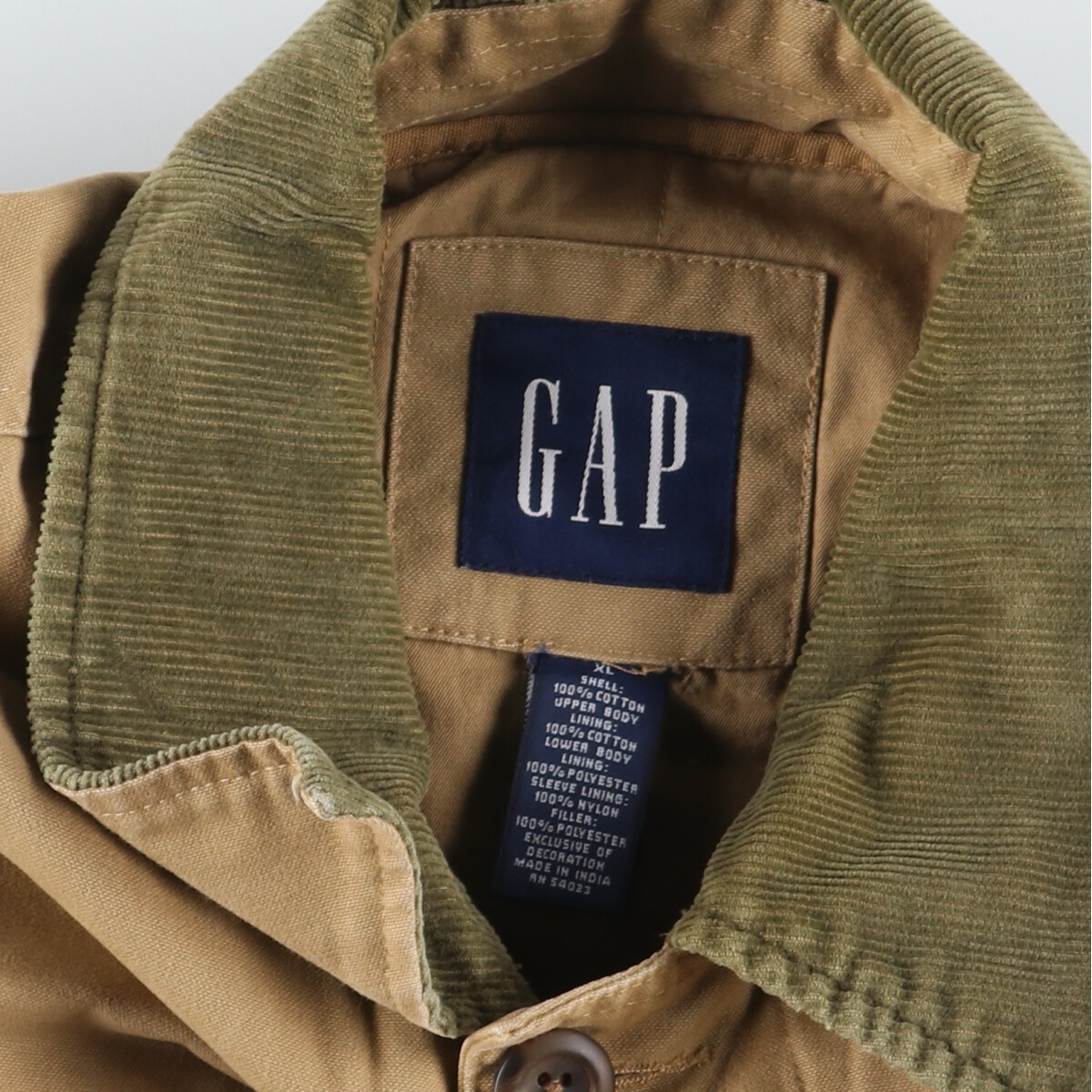 古着 ギャップ GAP ダック ハンティングジャケット メンズXL /eaa407280_画像4