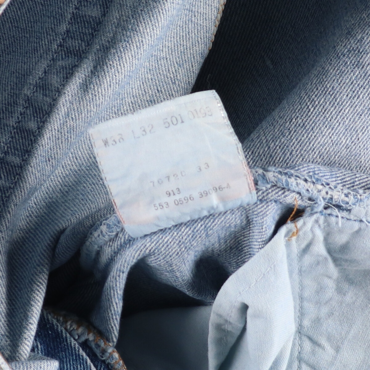 古着 90年代 リーバイス Levi's リーバイス501 ストレートデニムパンツ USA製 メンズw38 ヴィンテージ /eaa407993_画像5