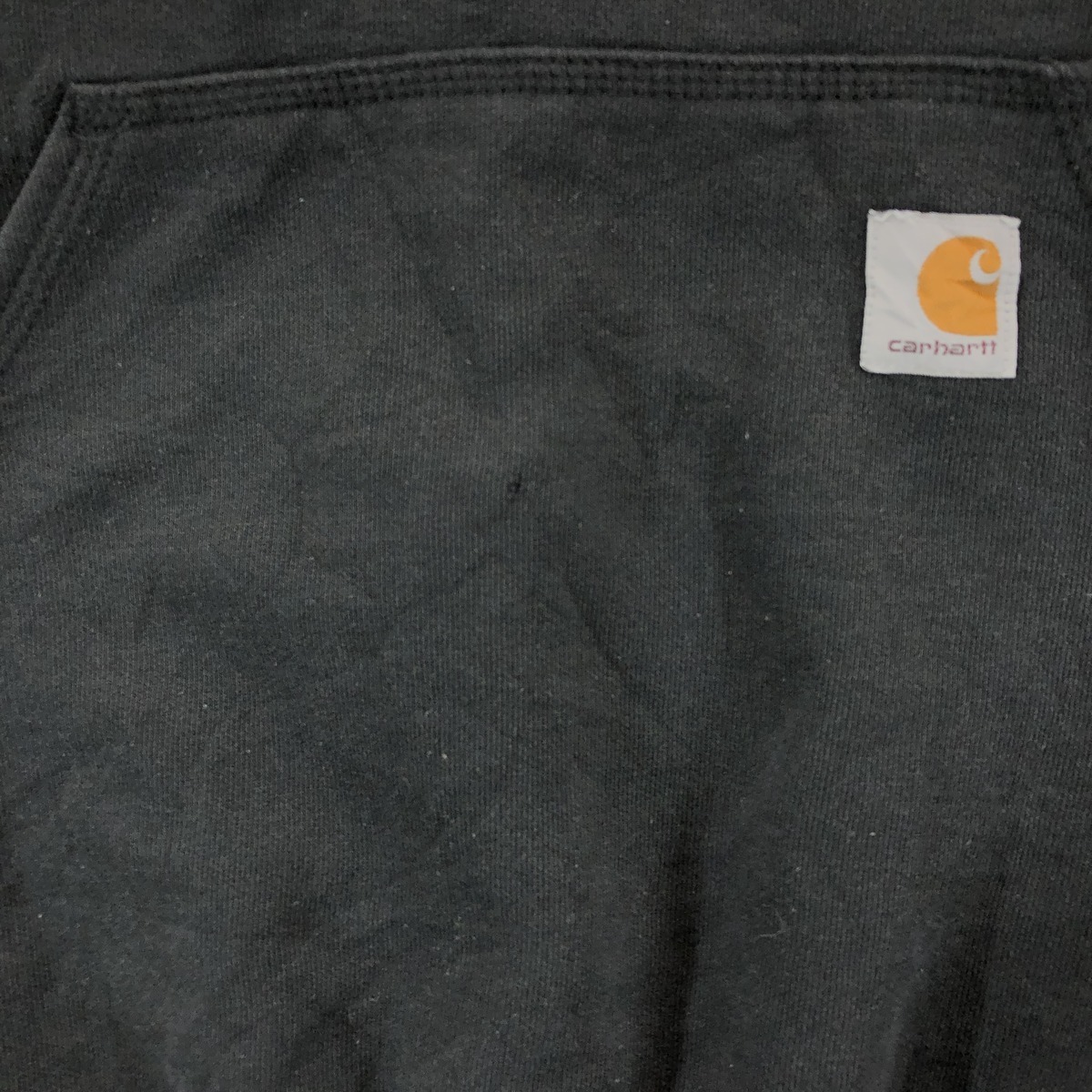 古着 カーハート Carhartt 袖プリント スウェットプルオーバーパーカー メンズXL /eaa389193_画像4