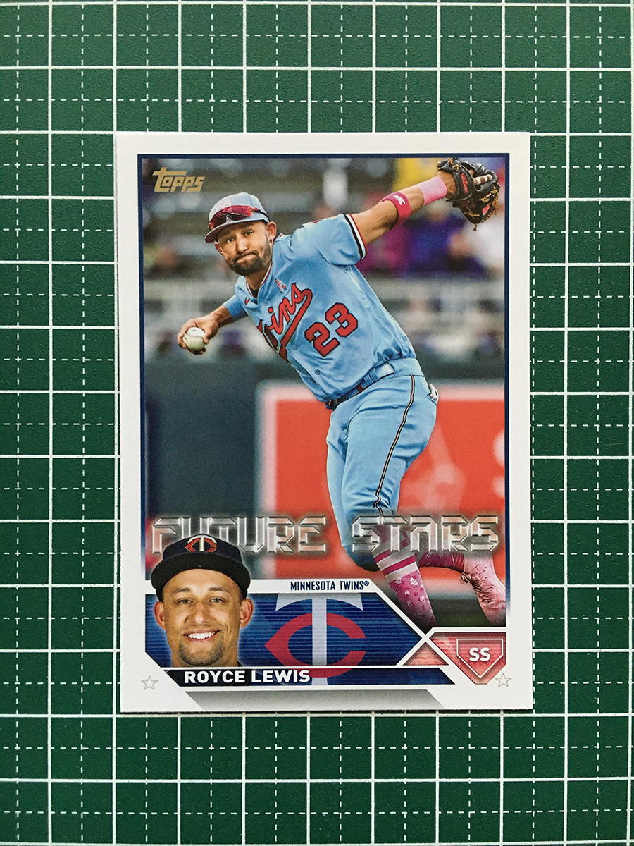 ★TOPPS MLB 2023 SERIES 2 #451 ROYCE LEWIS［MINNESOTA TWINSS］ベースカード「FUTURE STARS」★_画像1