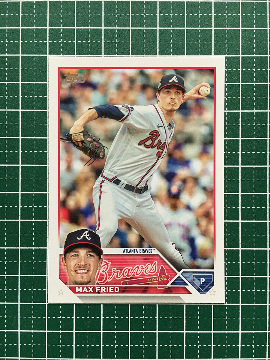 ★TOPPS MLB 2023 SERIES 1 #290 MAX FRIED［ATLANTA BRAVES］ベースカード「BASE」★_画像1