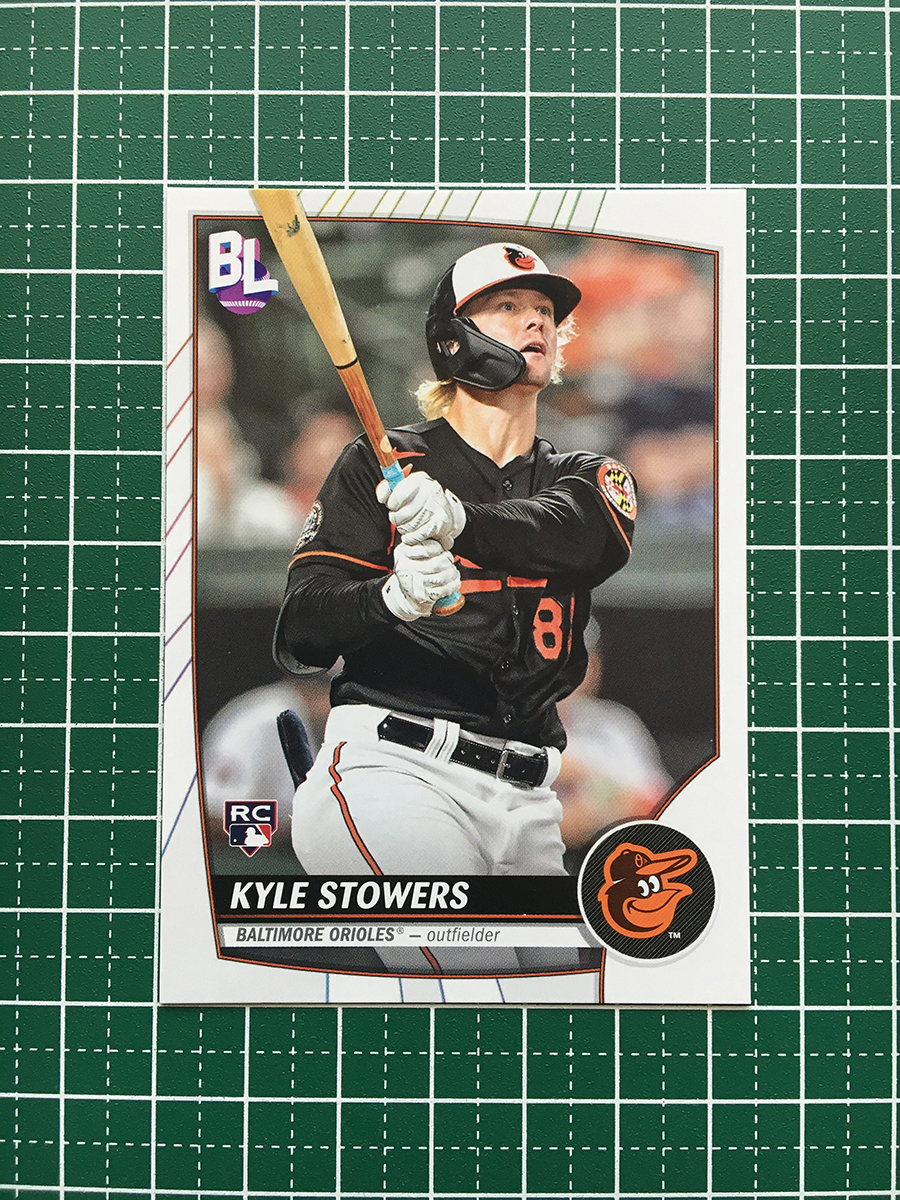 ★TOPPS MLB 2023 BIG LEAGUE #19 KYLE STOWERS［BALTIMORE ORIOLES］ベースカード「COMMON」ルーキー「RC」★_画像1