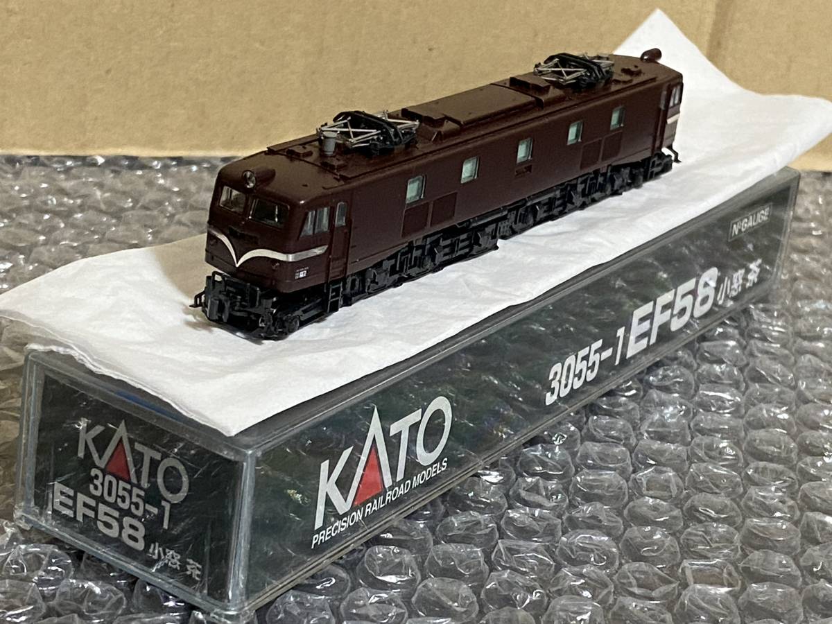 KATO 3055-1 EF58 初期型 小窓 茶_画像2
