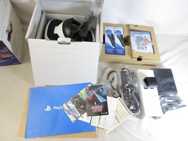 【まとめ売り 動作未確】 ゲーム プレイステーション 本体 VR CUHJ-16010 PlayStation VR MEGA PACK 箱あり_画像2
