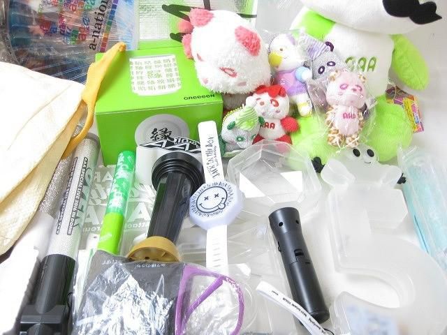 【同梱可】中古品 アーティスト Da-iCE AAA GReeeeN 他 ペンライト 湯呑み ぬいぐるみ トートバッグ 等 グッズセット_画像5