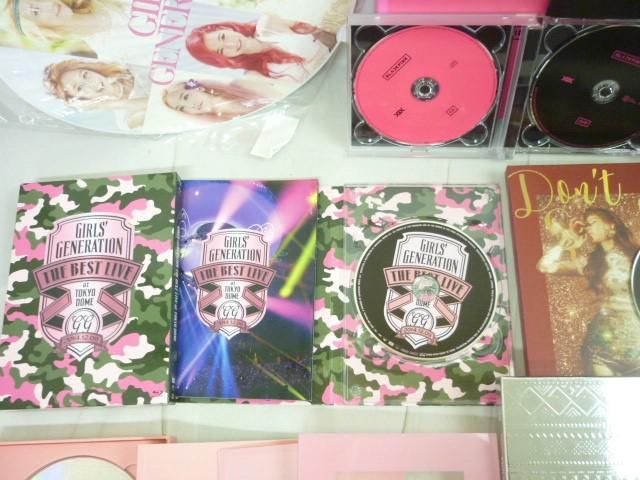 【同梱可】中古品 韓流 BLACKPINK 少女時代 Phantasia DON’T SAY NO CD Blu-ray ペンライト ポーチ 等 グッズセット_画像3