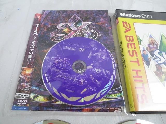 【同梱可】中古品 ゲーム イース フェルガナの誓い 信長の野望 天道 ソフト DVD-ROM 等 グッズセット_画像3