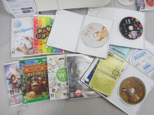 【同梱可】中古品 ゲーム Wii ソフト みんなのリズム天国 Wiiスポーツ マリオパーティ8 等 グッズセット_画像4