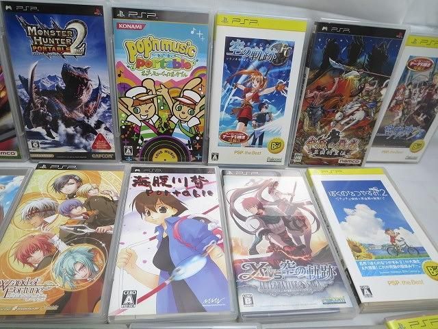 【同梱可】中古品 ゲーム PSP ソフト モンスターハンター 2ndG 英雄伝説 空の軌跡FC 等 グッズセット_画像3