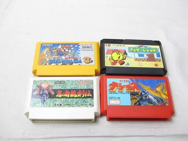 【同梱可】中古品 ゲーム ファミコン ソフト スーパーマリオブラザーズ3 パックランド 等 グッズセット_画像5