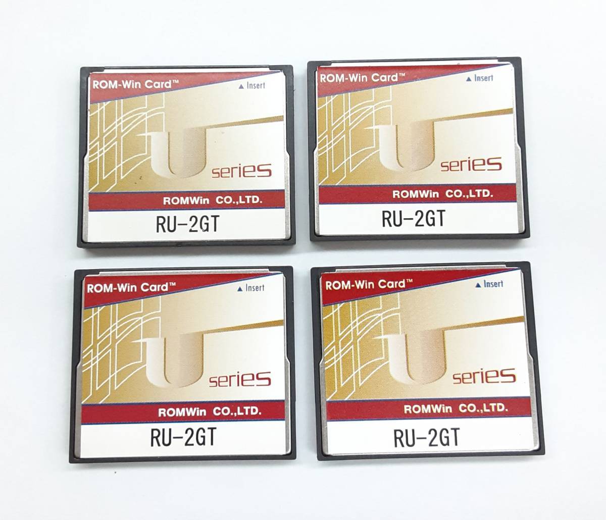 ♀正常動作確認済 ♀Transcend 2GB　4枚セット CompactFlash Memory Card その2　クリックポスト発送　その他定形外でもOK応相談_画像1