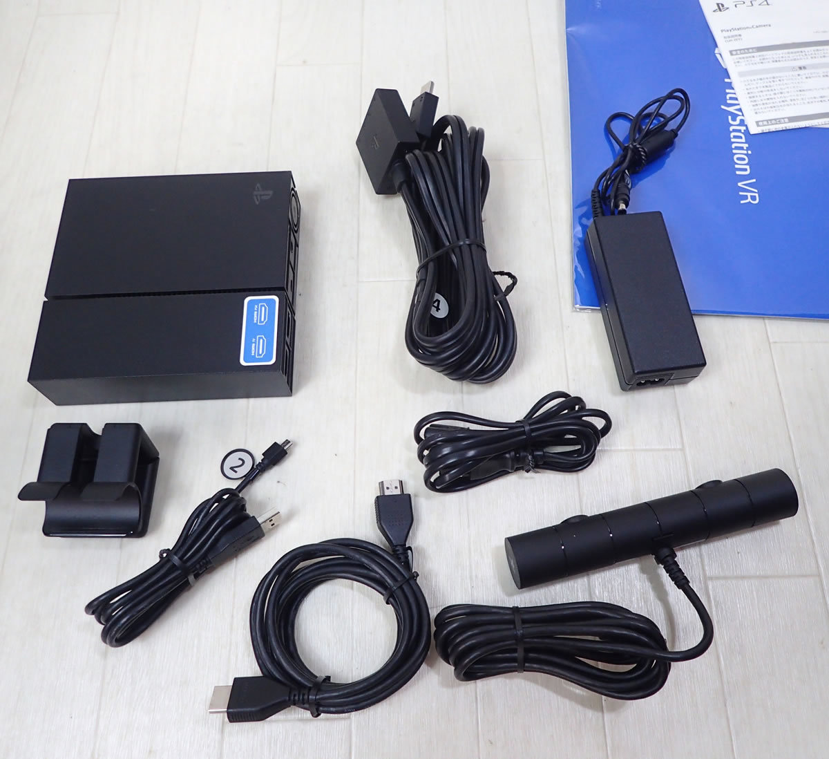 動作確認済み　SONY PlayStation VR PlayStation Camera同梱版 CUH-ZVR1 JX D487_画像3