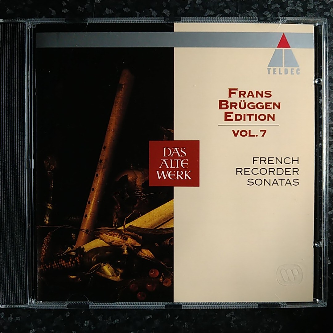 l（独盤）ブリュッヘン・エディション フランス・リコーダー・ソナタ集 Bruggen Edition Vol.7 French Recorder Sonatasの画像1