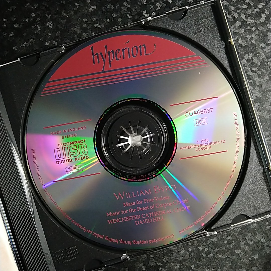 l（hyperion）ウィリアム・バード　５声のミサ曲　他　デイヴィッド・ヒル　William Byrd Mass for Five Voices David Hill_画像3
