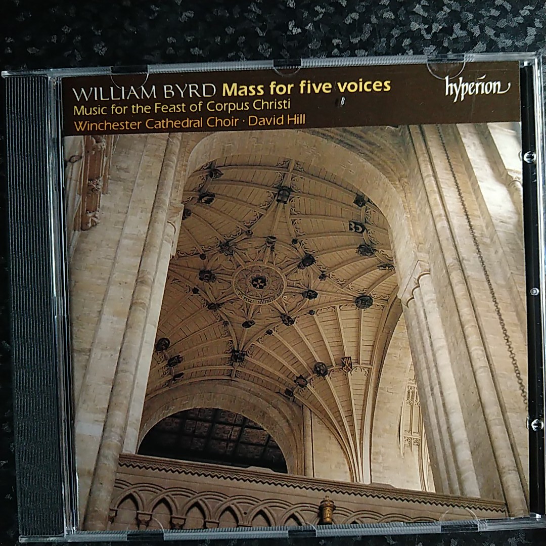 l（hyperion）ウィリアム・バード　５声のミサ曲　他　デイヴィッド・ヒル　William Byrd Mass for Five Voices David Hill_画像1