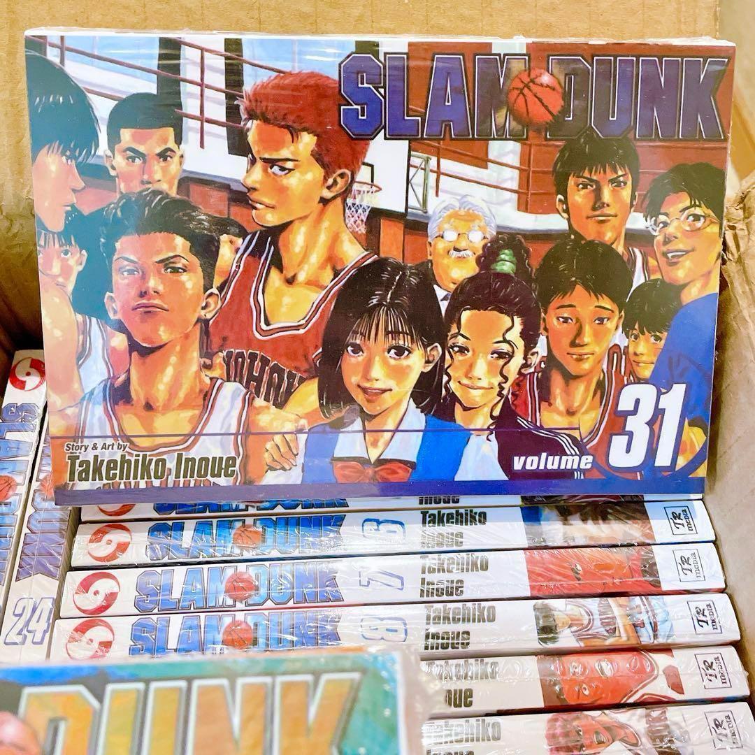 新品未開封】スラムダンク 英語版 1～31全巻セット SLUM DUNK in