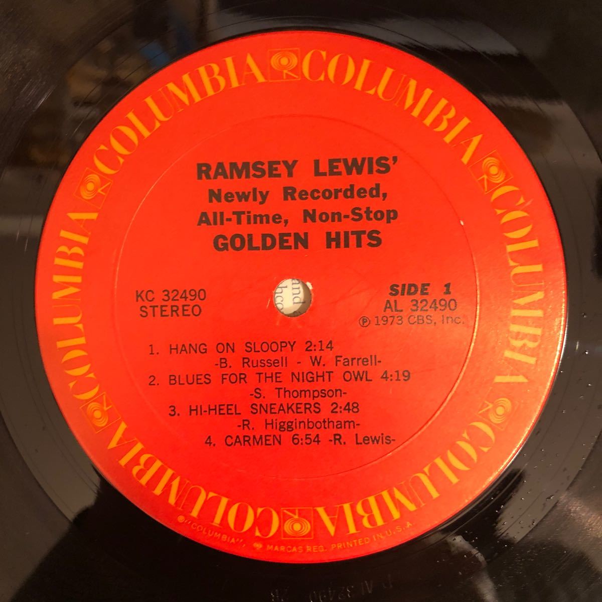 【73年】ramsey lewis / golden hits_画像3