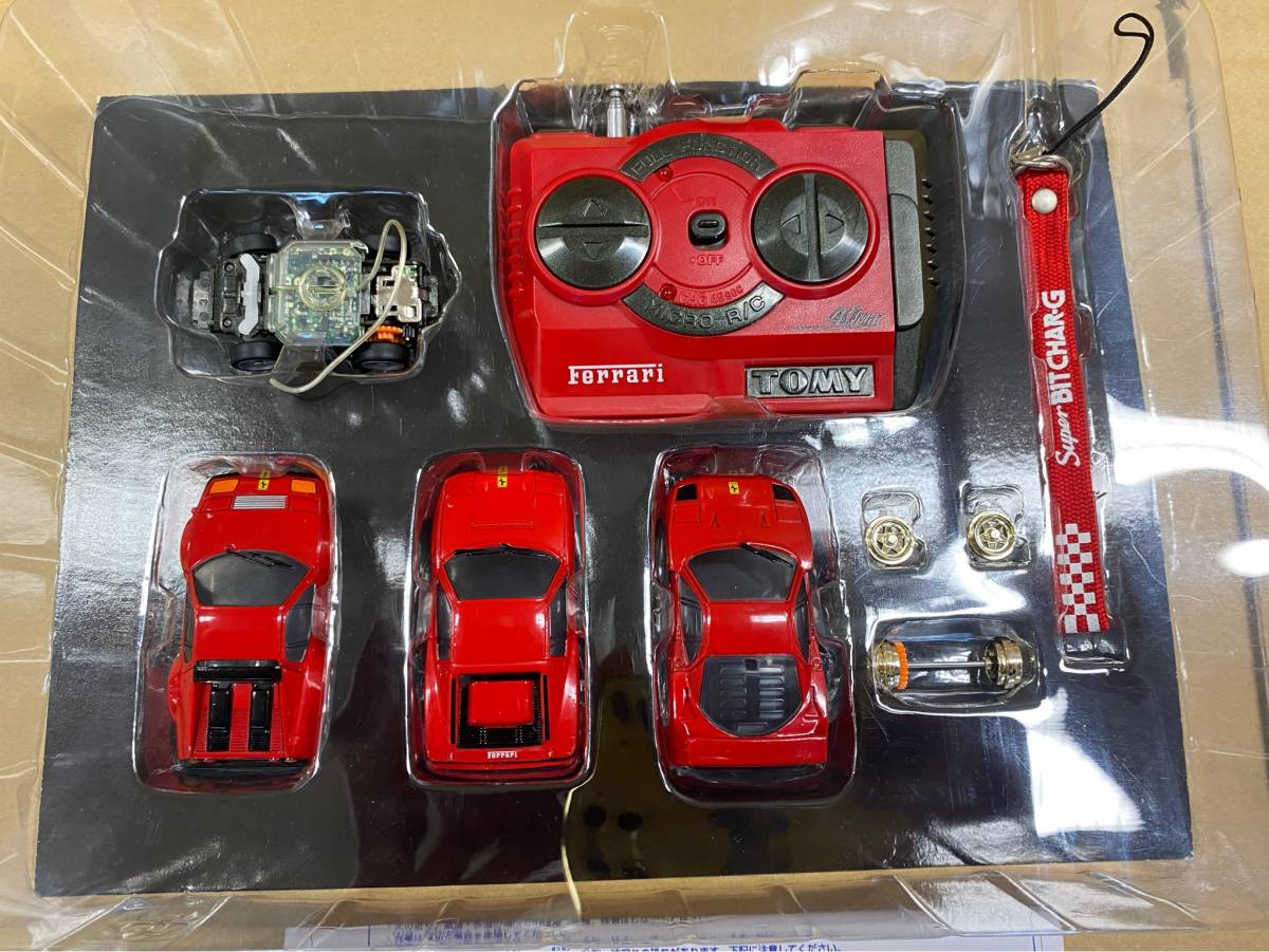 TOMICAトミカSuperスーパーBITCHAR-GビットチャーGフェラーリセットFerrari set 512BB TestarossaテスタロッサF40 TOMYトミー_画像5