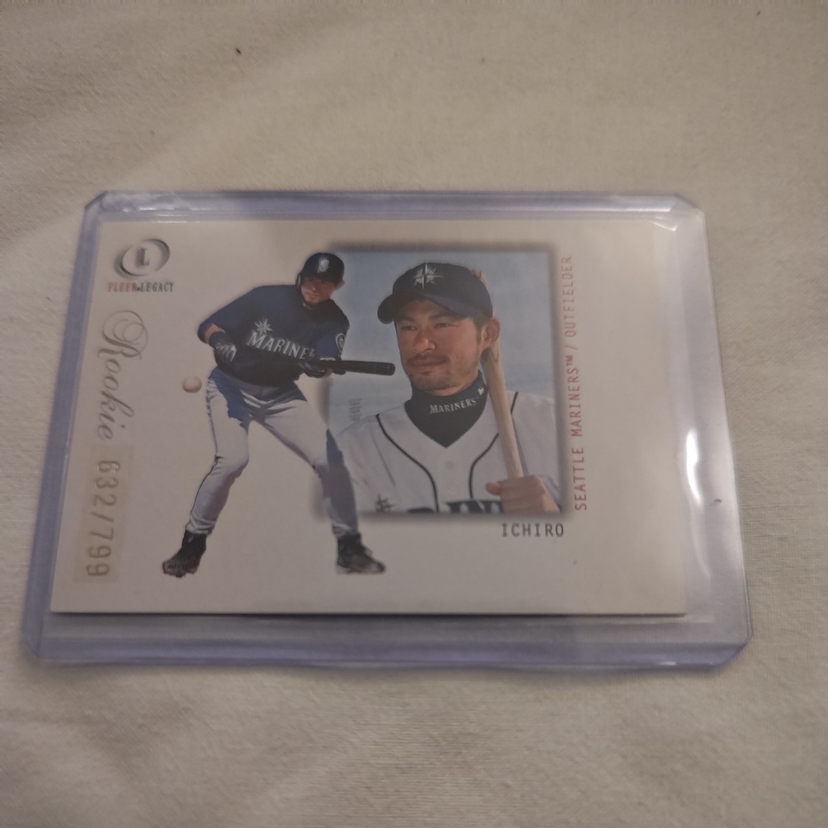 超激レア 2001 FleerLegacy Ichiro イチロー SSP RC #101 Mariners MLB レジェンド スーパースター 3000本安打 Orix_632/799