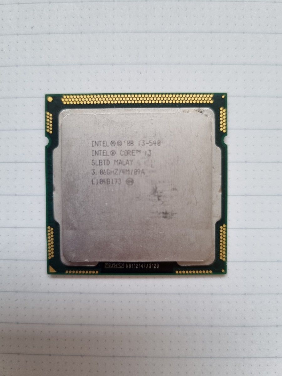 Intel Core i3-540 Processor 4M Cache, 3.06 GHz
