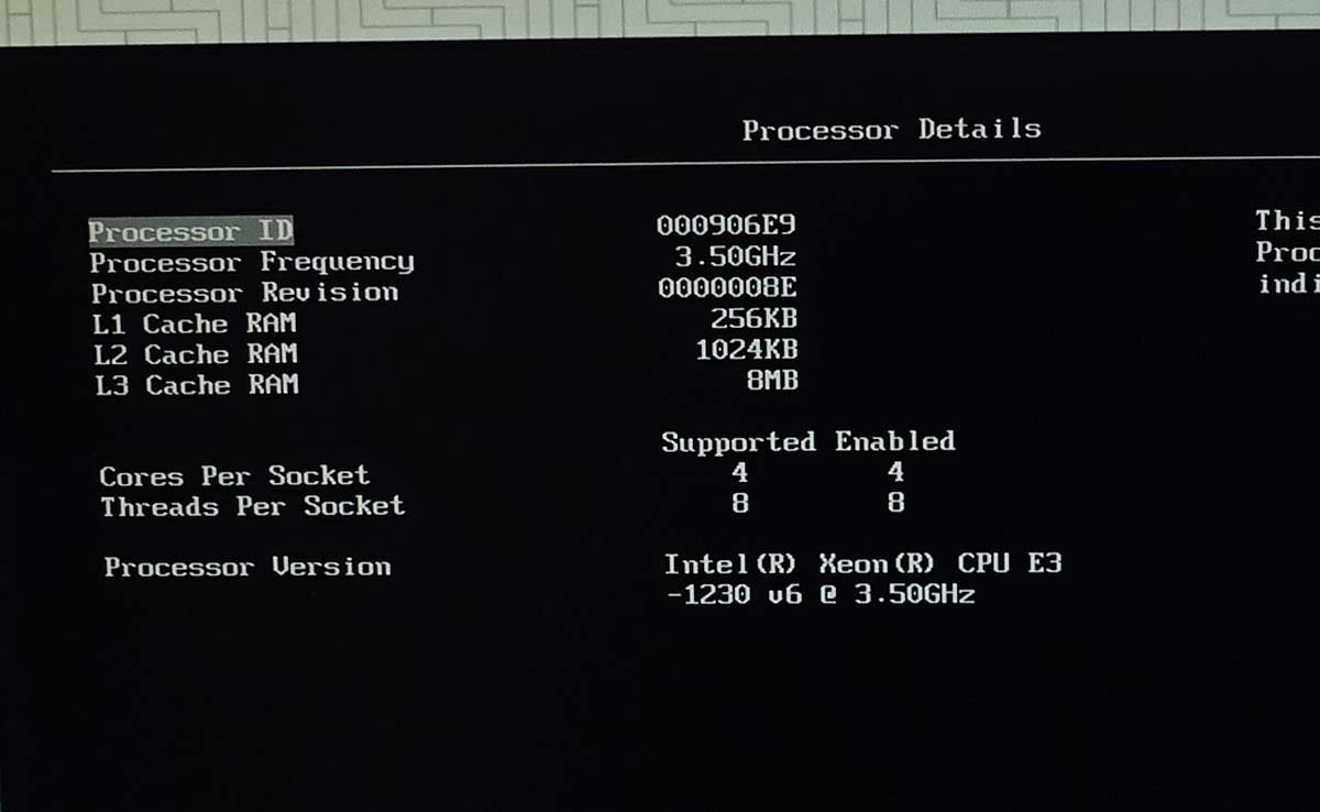 OS無し ラックサーバー Lenovo System x3250 M6/Xeon E3-1230v6/メモリ24GB/HDD無/サーバ ラック レノボ PC S121510の画像9